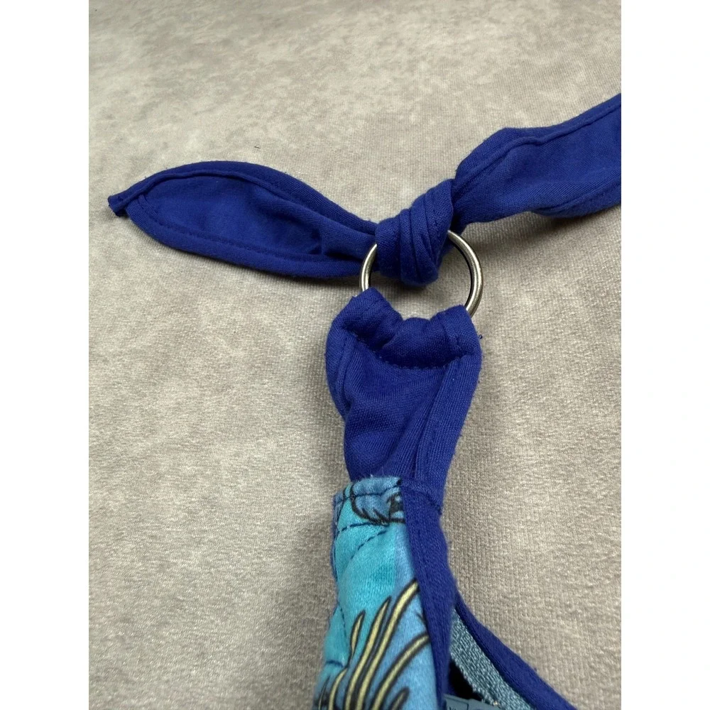 Disney Loungefly Lilo and Stitch Scrump Hobo Shoulder Bag Blue Summer Fun Trip